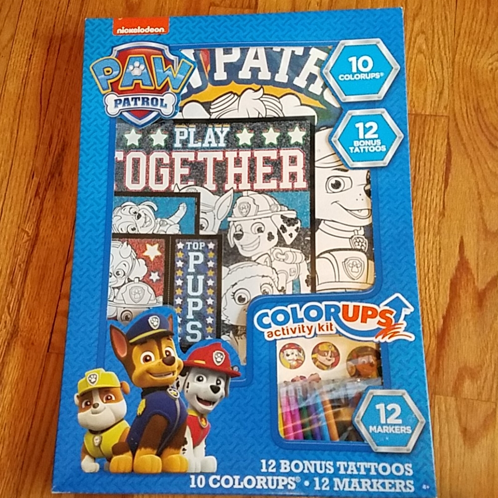 Paw Patrol  ColorUps activity  Kit